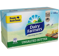 Dairy Farmers Butter Unsalted 500g