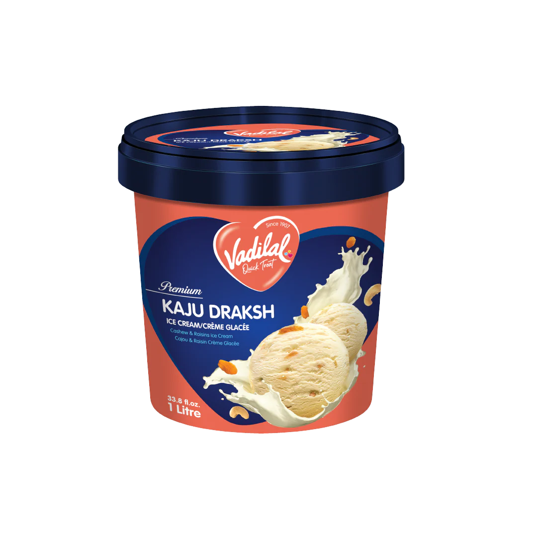 Vadilal Kaju Draksh Ice Cream 1