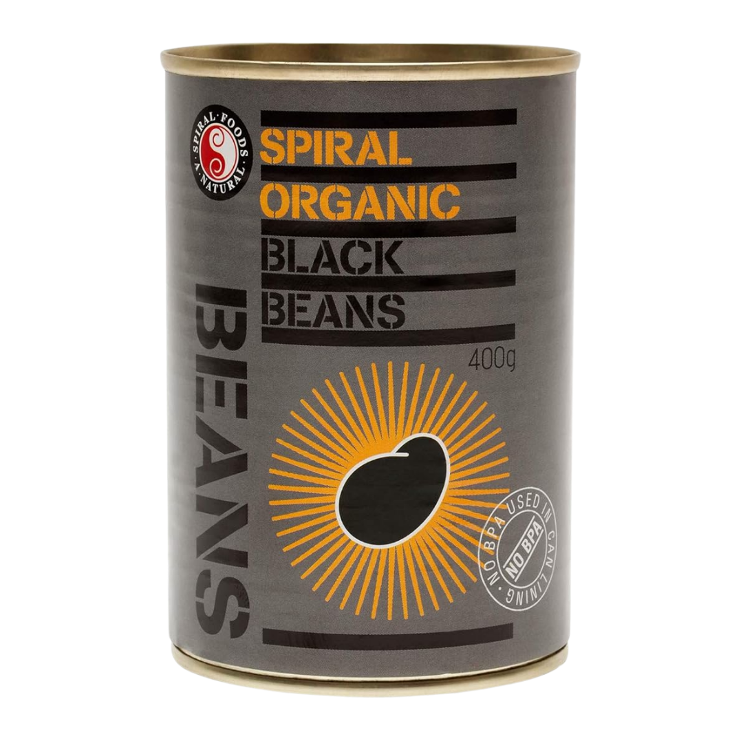 Spiral Organic Black Beans