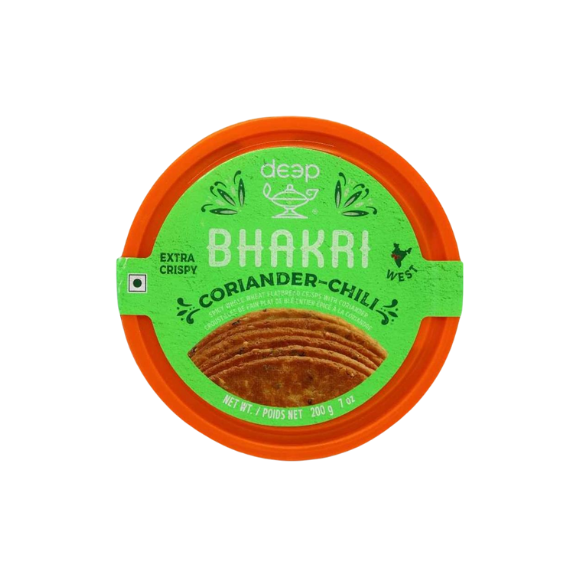 Deep Coriander Chilli Bhakri