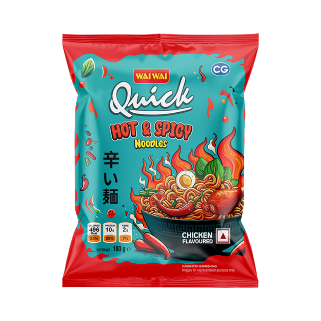 Quick Hot & Spicy Noodles