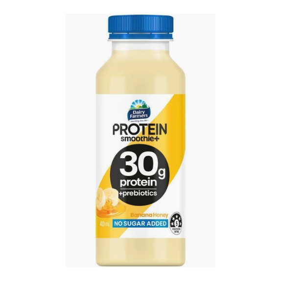 Dairy Farmers Protein Smoothie Banana Hny