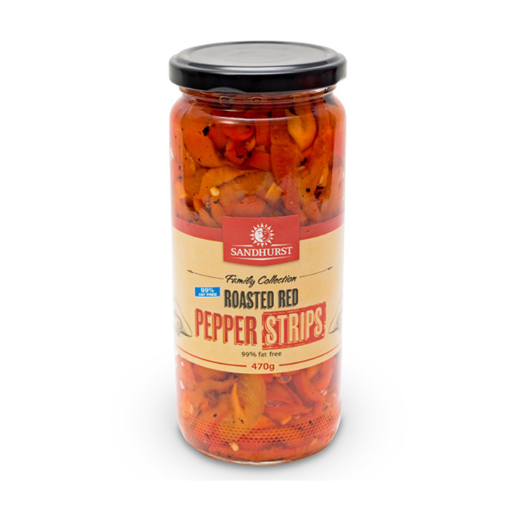 Sandhurst Roasted Red Pepper Strips