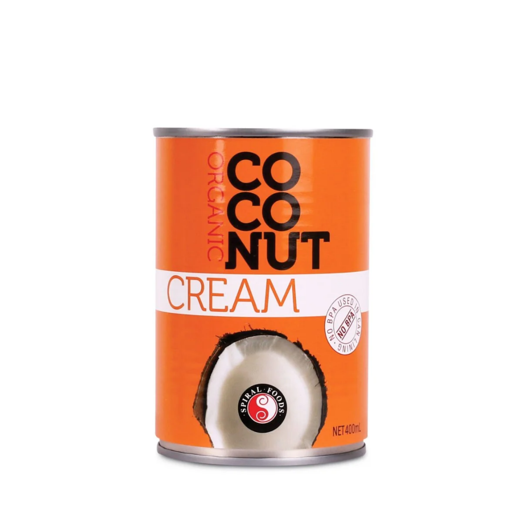 Spiral Coconut Cream