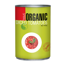 Spiral Organic Diced Tomatoes