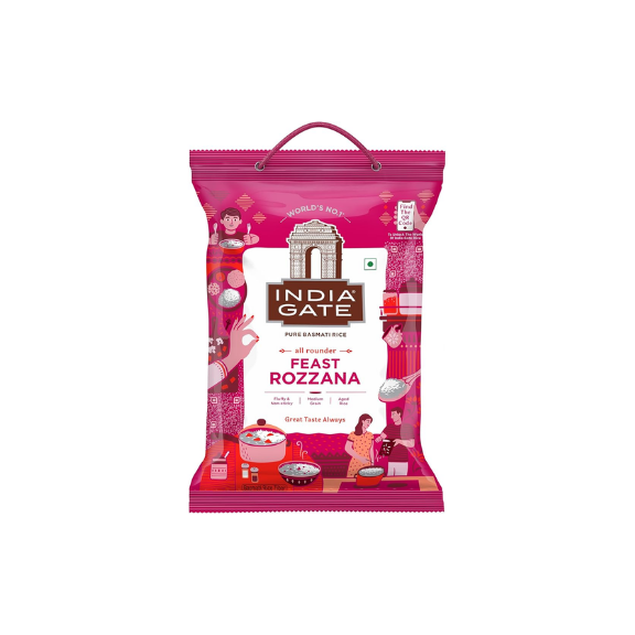 India Gate Basmati Rice Feast Rozzana