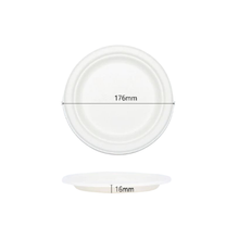 Swi Sugarcane Bio Round Plate 7”