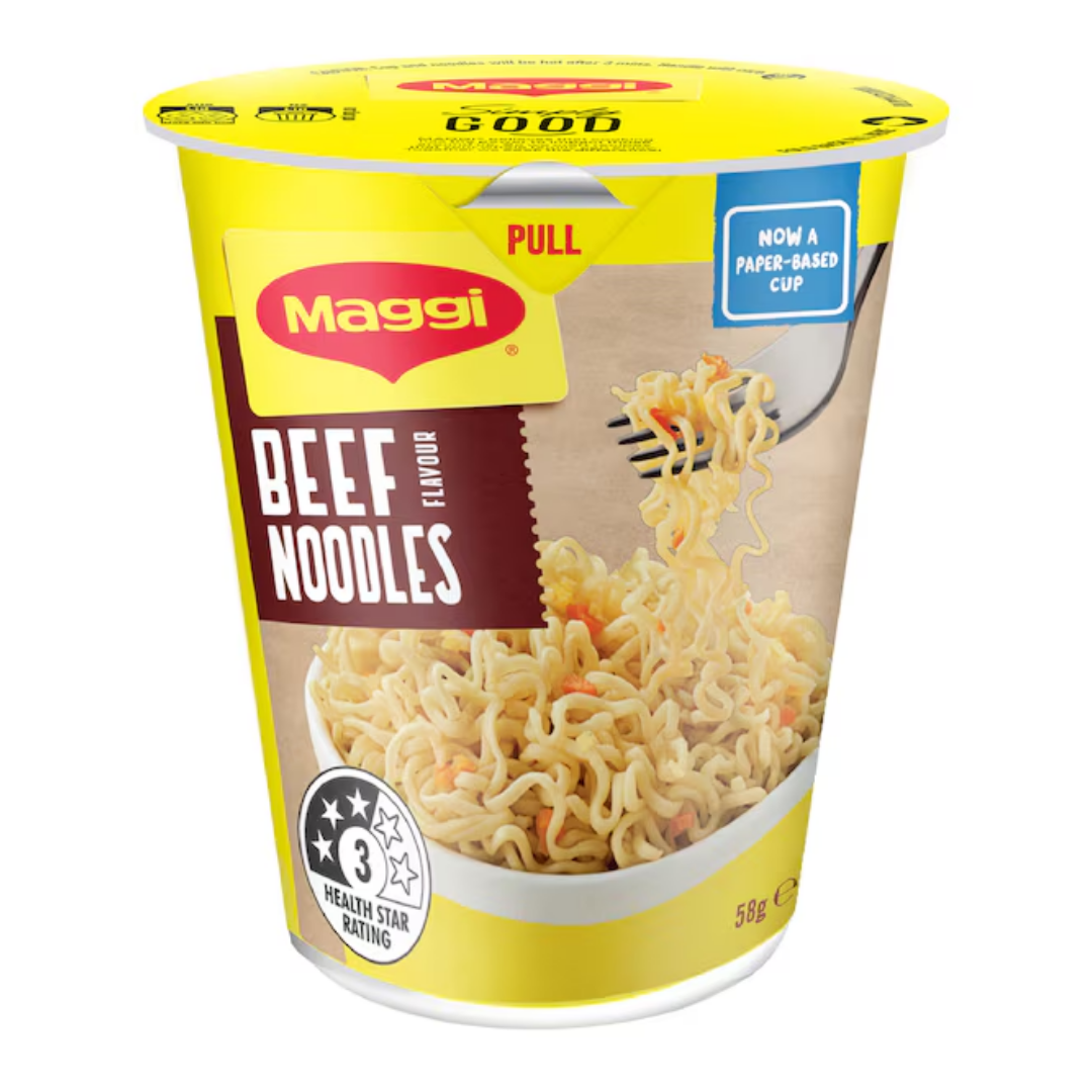 Maggi Beef Flavour Noodles