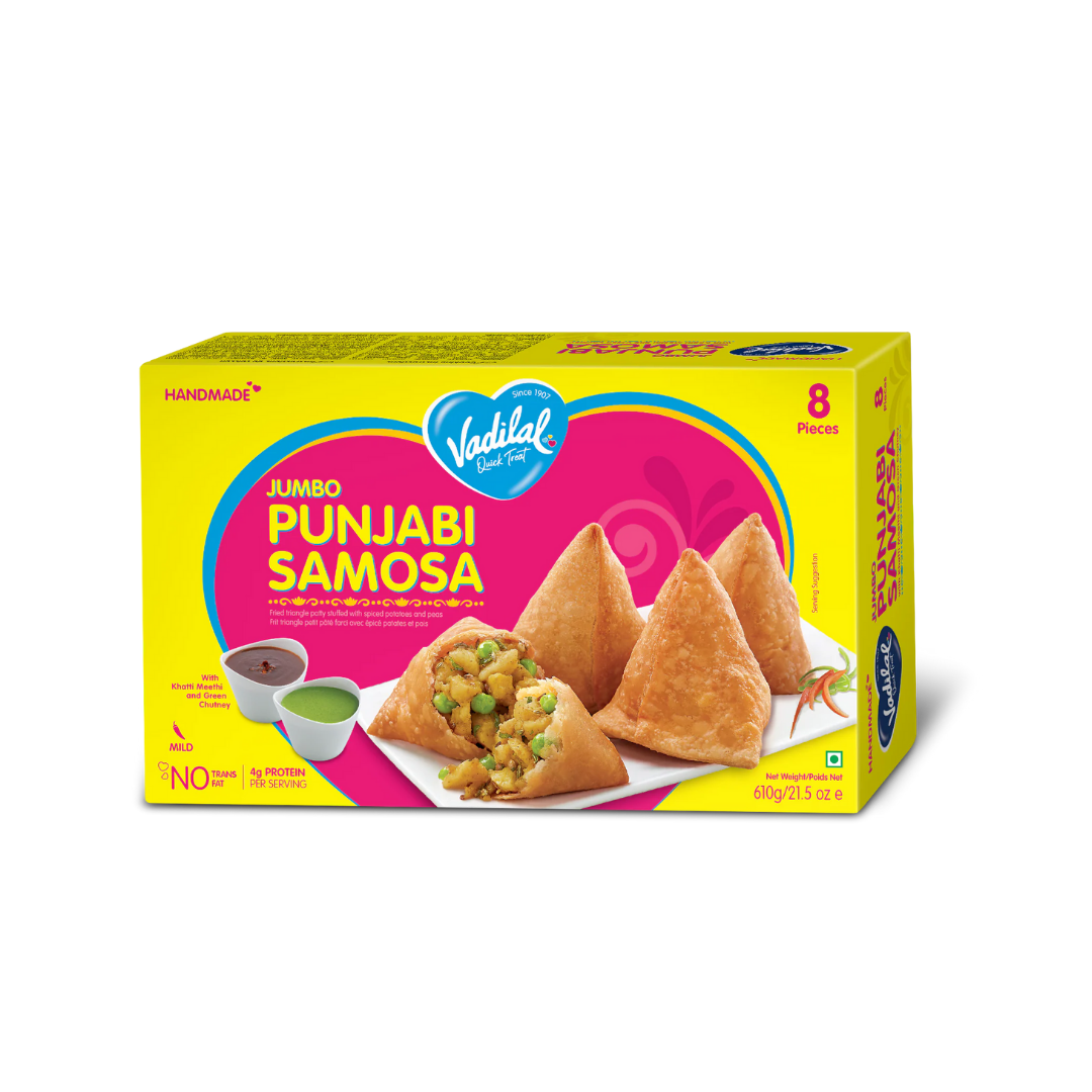 Vadilal Bulk Jumbo Punjabi Samosa 24Pcs