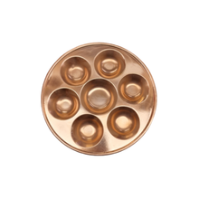 4 Corner Bazaar Copper Pooja Khande Thali