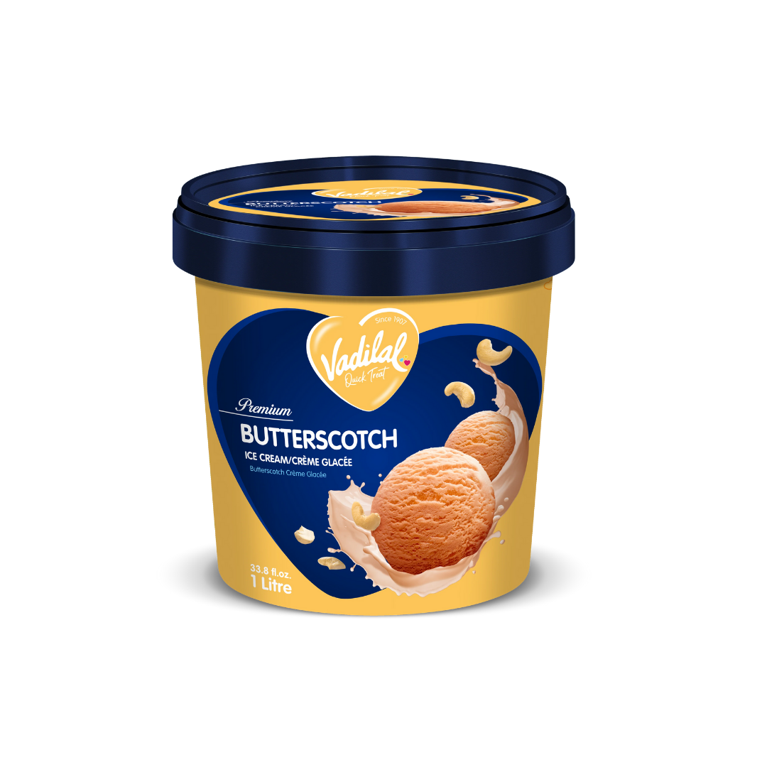 Vadilal Butterscotch Ice Cream 1