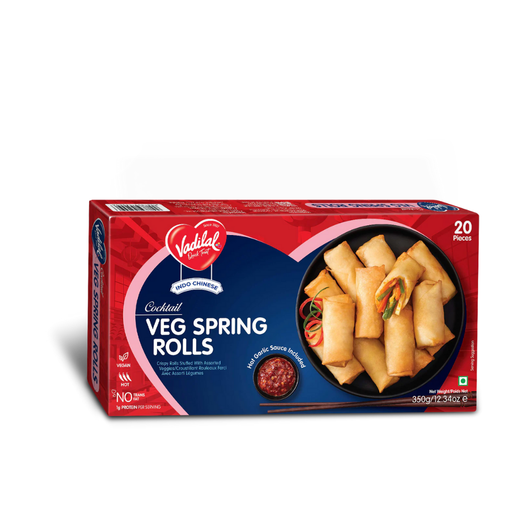 Vadilal Cocktail Veg Spring Rolls